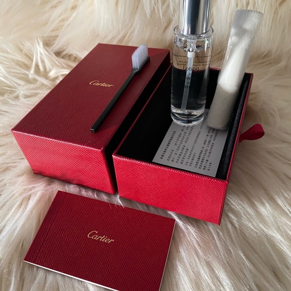 Cartier Jewelry Cartier Authentic Care Box Jewelry Cleaner Kit